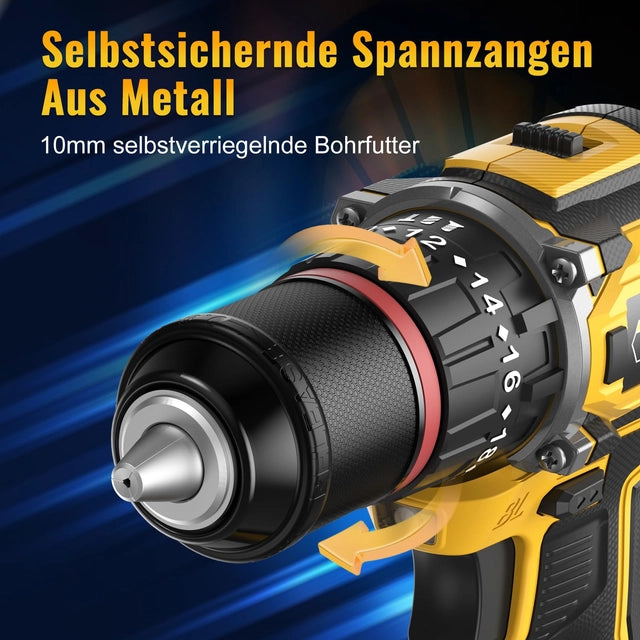 Conentool Akulamatora triecienurbjmašīna ar bezoglīšu motoru